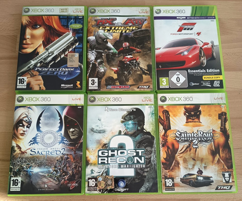 Xbox 360 lot jeux pal - pal, sacred