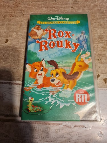 Vhs walt disney rox et - disney,