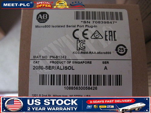 2080 serialisol series a - series,