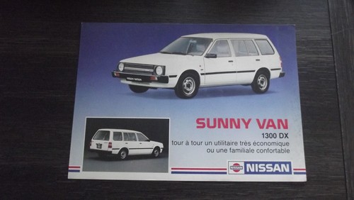 Catalogue brochure nissan - catalogue/brochure,