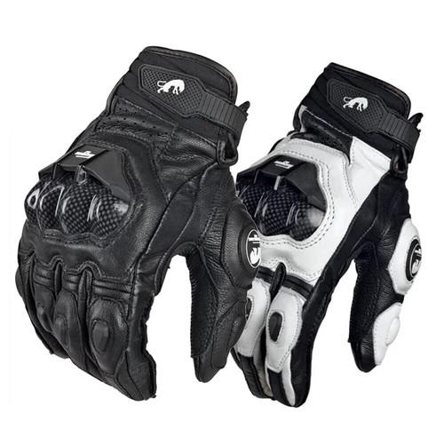 Gants moto cuir - ,
