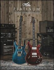 PRS Custom 22 Artist Package in Aquamarine Hollowbody II 10-Top Black Cherry ad