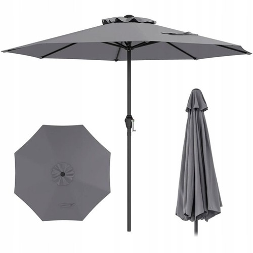 Parasol jardin manivelle - de,