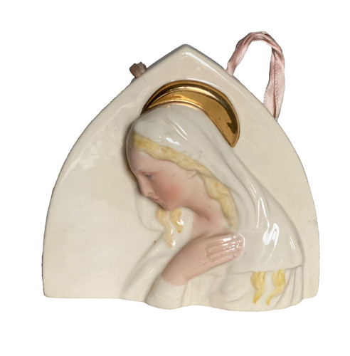 Vierge art déco faïence - faïence, de