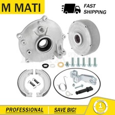 Rear Brake Drum Hub Plate Cover &Shoes Kit for Honda 43010-HM8-000 43620-HM8-000