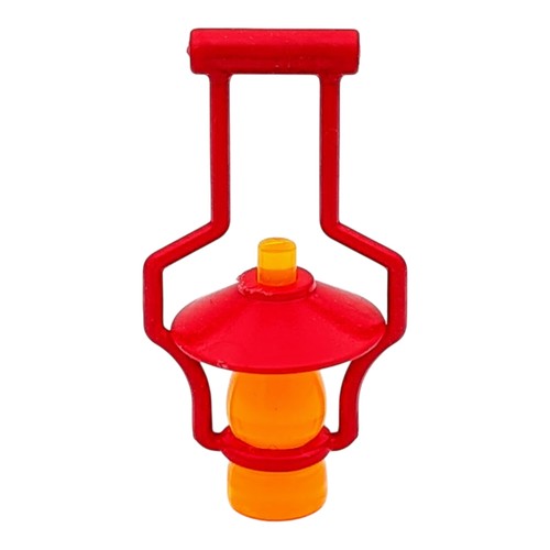 Playmobil lampe orange/rouge