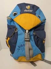 Deuter Kikki Pack Kids Backpack Blue Orange - Bottom Of Bag Needs Cleaned