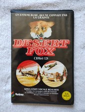 COMMODORE 64/128 DISK desert fox / version francaise rare