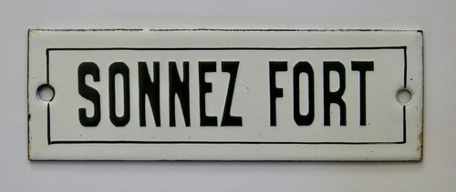 Sonnez fort ancienne - sonnez, fort,