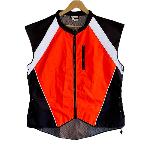 Badass moto vest - badass, orange