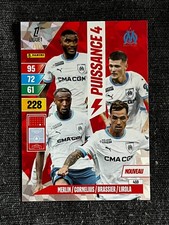 PANINI CARD ADRENALYN LEAGUE 1 2024/25 POWER 4 MARSEILLE UPDATE # 459
