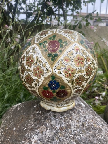 Ancien abat jour oriental peau - jour,