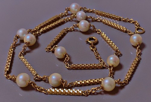 Collier carats perles de - perles,