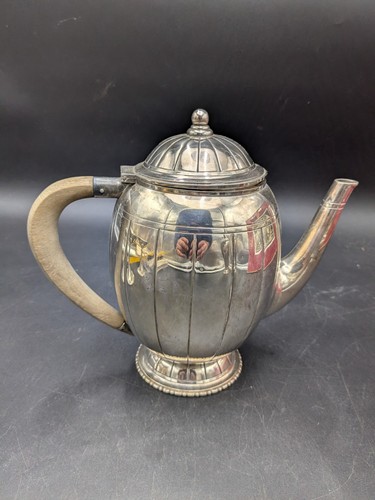 Théière art deco - deco, métal