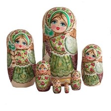  RUSSIAN DOLLS TRUNDLE DOLLS 7
