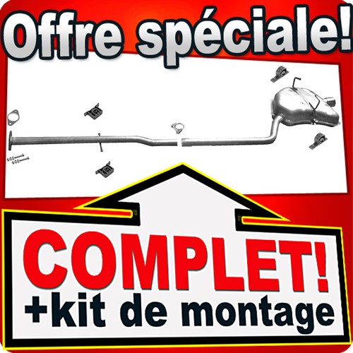 échappement pour mini - pour, one