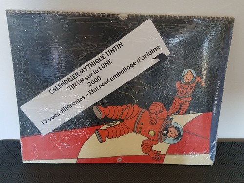 Calendrier tintin sur lune - la,