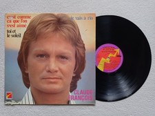 LP 33T CLAUDE FRANCOIS "C'est Comme Ça Que L'on S'est Aimé" FLECHE 67.179 1977 °