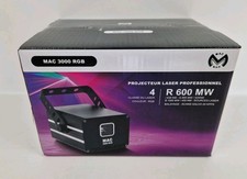 MAC MAH MAC 3000 RGB Laser d'Animation Couleur RGB 3000mW Modes Automatique DMX