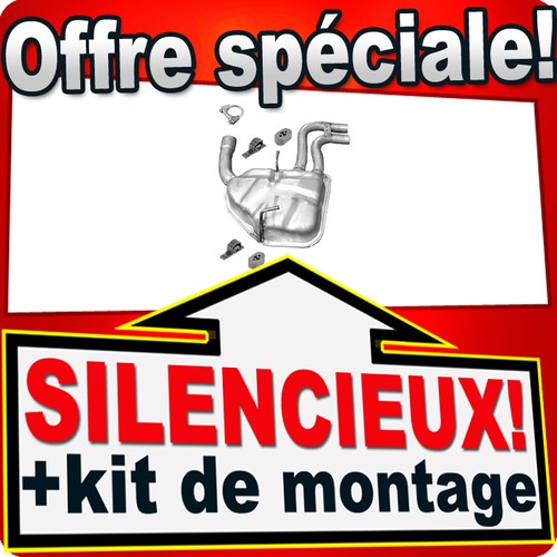 Silencieux arriere pour - silencieux, mini