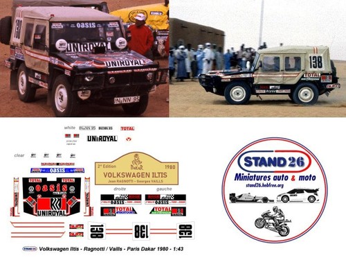 455 decals volkswagen iltis - vw,
