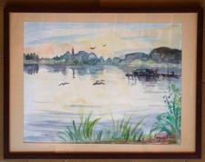 tableau aquarelle de Gérard