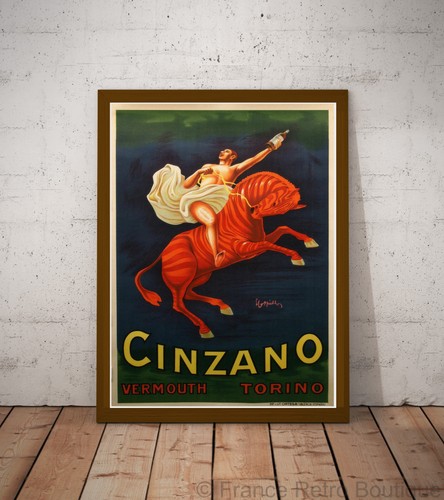 Poster affiche cinzano man - poster-affiche,