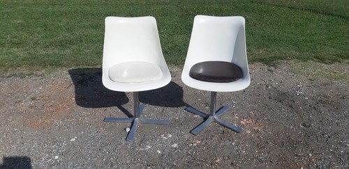 Paire chaises vintage - de,