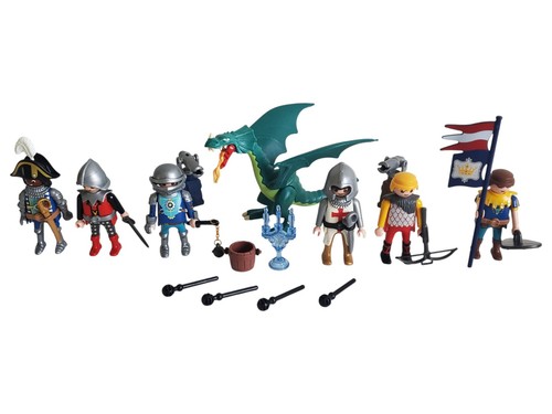 Lot playmobil chevaliers - lot,