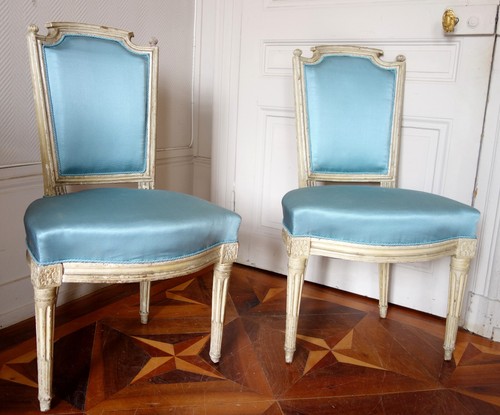 Paire chaises cabriolet - paire,