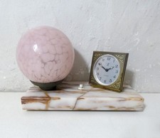 ancienne lampe art déco verre