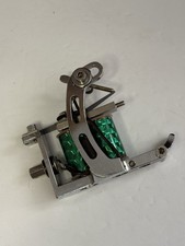 Vintage Chrome coil Tattoo Machine Quick Change - Builder Supply Company Unknown