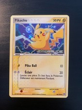 Pokemon Card: Pikachu 60/106 Reverse Ex French Emerald