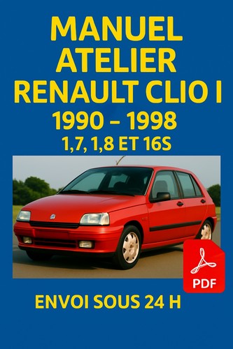 Manuel atelier renault - renault, clio
