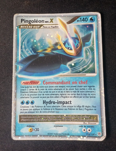Carte pokémon pingoleon - pingoleon, niv.x