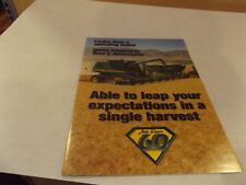 2003 JOHN DEERE  60  SERIES COMBINES.  LIT # DSAINS32649  (03-10)