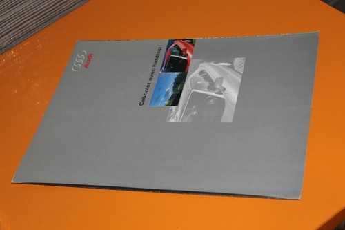 Brochure audi cabriolet - (224a),