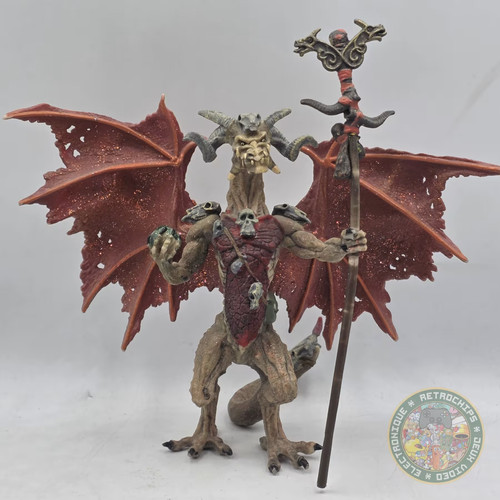 Figurine dragon sorcier 19cm - dragon,