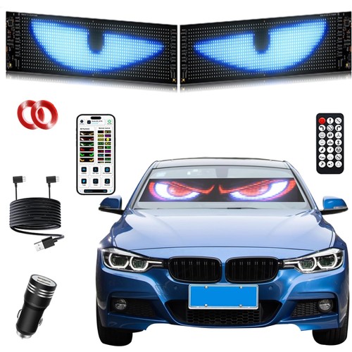 Pcs yeux diable led - de,