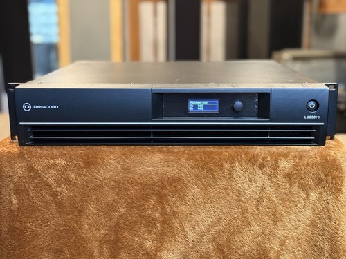 Tested dynacord l1800fd - dynacord, dsp