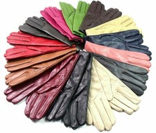 Femmes Qualité Premium Cuir Véritable Souple Gants Doublé Conduite Chaud Cadeau