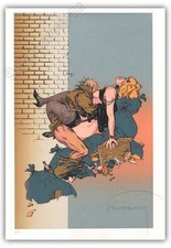 Affiche Serigraphie BD HERMANN