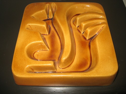 Squirrel ashtray savings - squirrel, bank