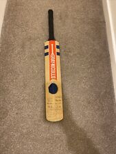 Signed England Vs Pakistan One Day International Grey Nicols Bat From 1992