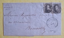 Belgique - Belle lettre Roi