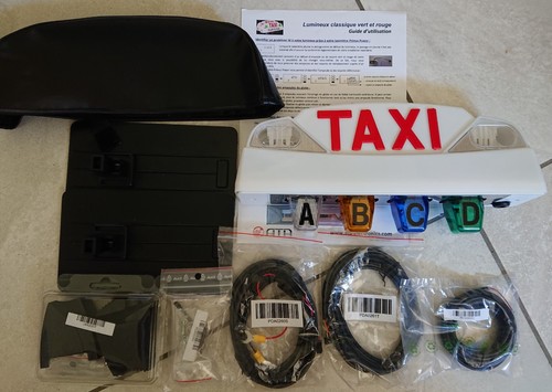 Neuf lumineux - neuf, taximetre)