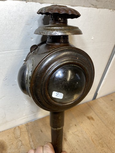 Old carriage lamp - no., /