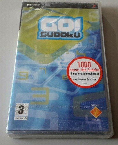 Jeu psp sudoku neuf sous - psp, sudoku"