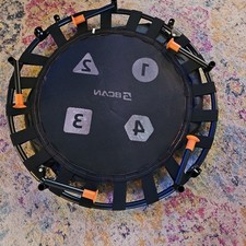 BCAN 36" Foldable Mini Trampoline for Home Gym Fitness Yoga Workout up to 300lbs