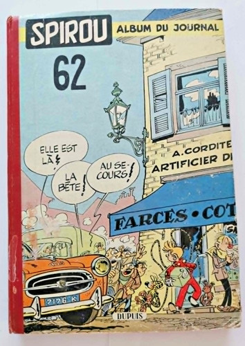 Spirou album 62 - spirou, n°